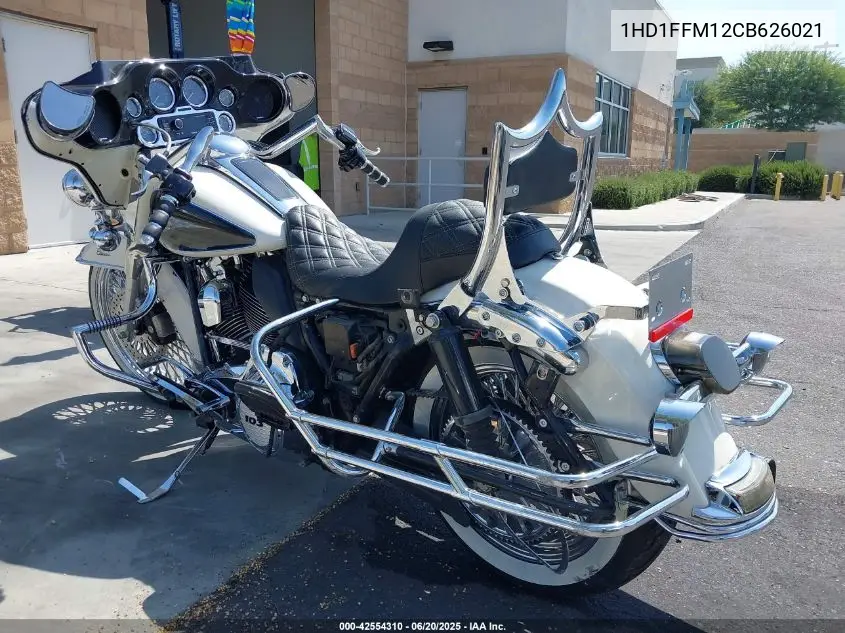 2012 Harley-Davidson Flhtc Electra Glide Classic VIN: 1HD1FFM12CB626021 Lot: 42554310