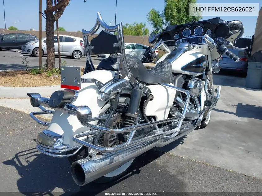 2012 Harley-Davidson Flhtc Electra Glide Classic VIN: 1HD1FFM12CB626021 Lot: 42554310