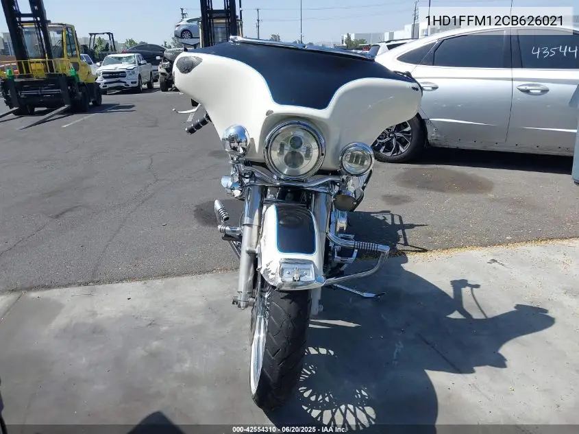 2012 Harley-Davidson Flhtc Electra Glide Classic VIN: 1HD1FFM12CB626021 Lot: 42554310