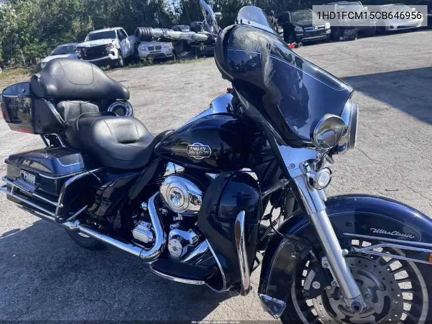 2012 Harley-Davidson Flhtcu Ultra Classic Electra Gld VIN: 1HD1FCM15CB646956 Lot: 42615283