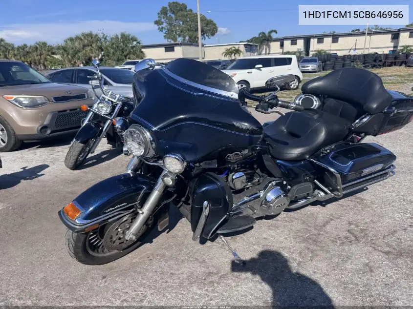2012 Harley-Davidson Flhtcu Ultra Classic Electra Gld VIN: 1HD1FCM15CB646956 Lot: 42615283