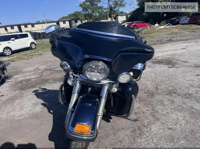 2012 Harley-Davidson Flhtcu Ultra Classic Electra Gld VIN: 1HD1FCM15CB646956 Lot: 42615283