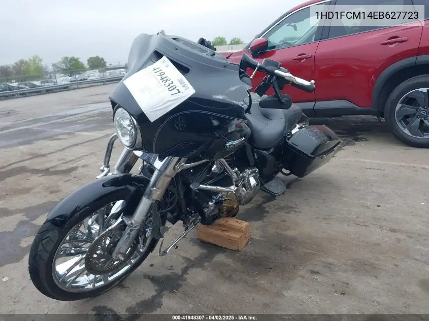 2014 Harley-Davidson Flhtcu Ultra Classic Electra Gld VIN: 1HD1FCM14EB627723 Lot: 41948307