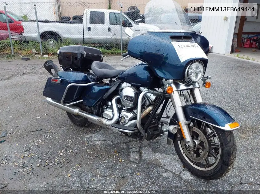 2014 Harley-Davidson Flhtp Police Electra Glide VIN: 1HD1FMM13EB649444 Lot: 42146059