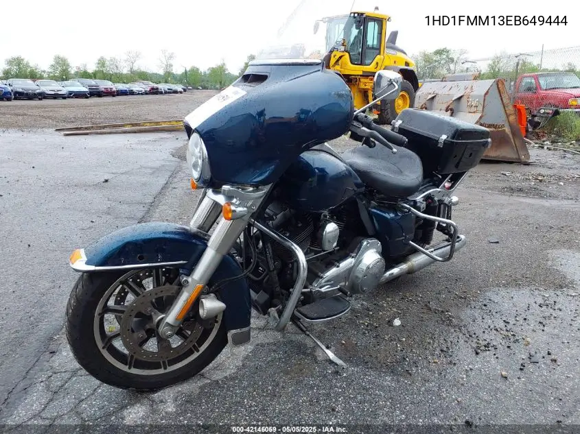 2014 Harley-Davidson Flhtp Police Electra Glide VIN: 1HD1FMM13EB649444 Lot: 42146059