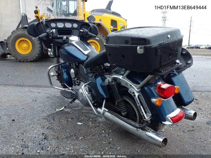 2014 Harley-Davidson Flhtp Police Electra Glide VIN: 1HD1FMM13EB649444 Lot: 42146059