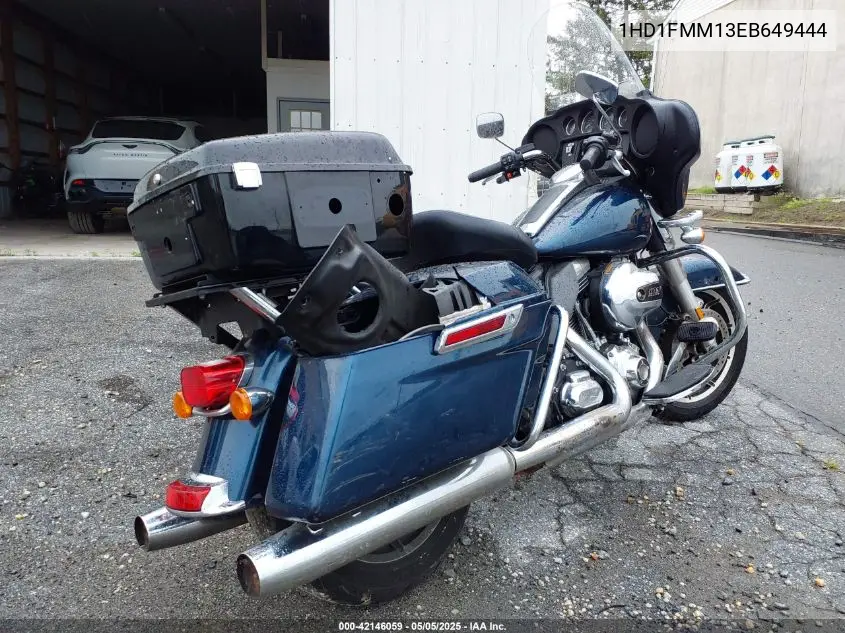 2014 Harley-Davidson Flhtp Police Electra Glide VIN: 1HD1FMM13EB649444 Lot: 42146059