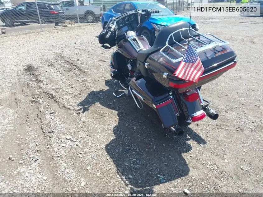 2014 Harley-Davidson Flhtcu Ultra Classic Electra Gld VIN: 1HD1FCM15EB605620 Lot: 42559020