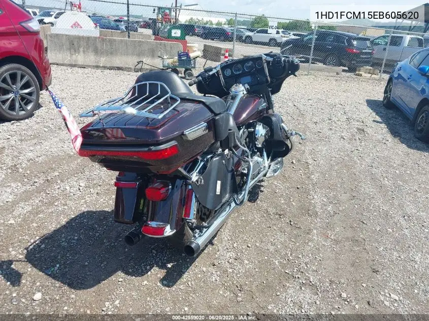 2014 Harley-Davidson Flhtcu Ultra Classic Electra Gld VIN: 1HD1FCM15EB605620 Lot: 42559020