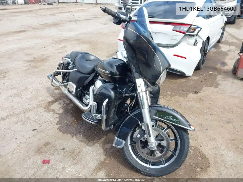 2016 Harley-Davidson Flhtk Ultra Limited VIN: 1HD1KEL13GB664600 Lot: 42232214
