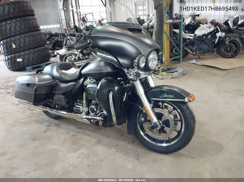 2017 Harley-Davidson Flhtk Ultra Limited VIN: 1HD1KED17HB695493 Lot: 42502642