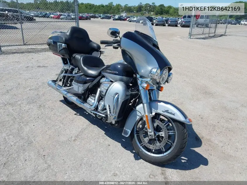2019 Harley-Davidson Flhtk VIN: 1HD1KEF12KB642169 Lot: 42056012