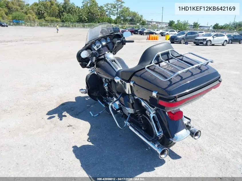 2019 Harley-Davidson Flhtk VIN: 1HD1KEF12KB642169 Lot: 42056012
