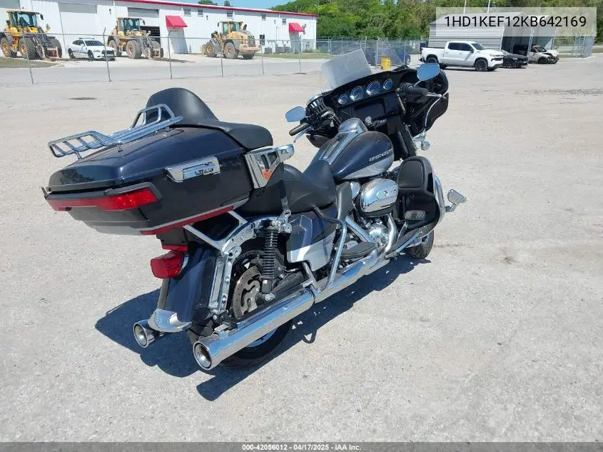 2019 Harley-Davidson Flhtk VIN: 1HD1KEF12KB642169 Lot: 42056012