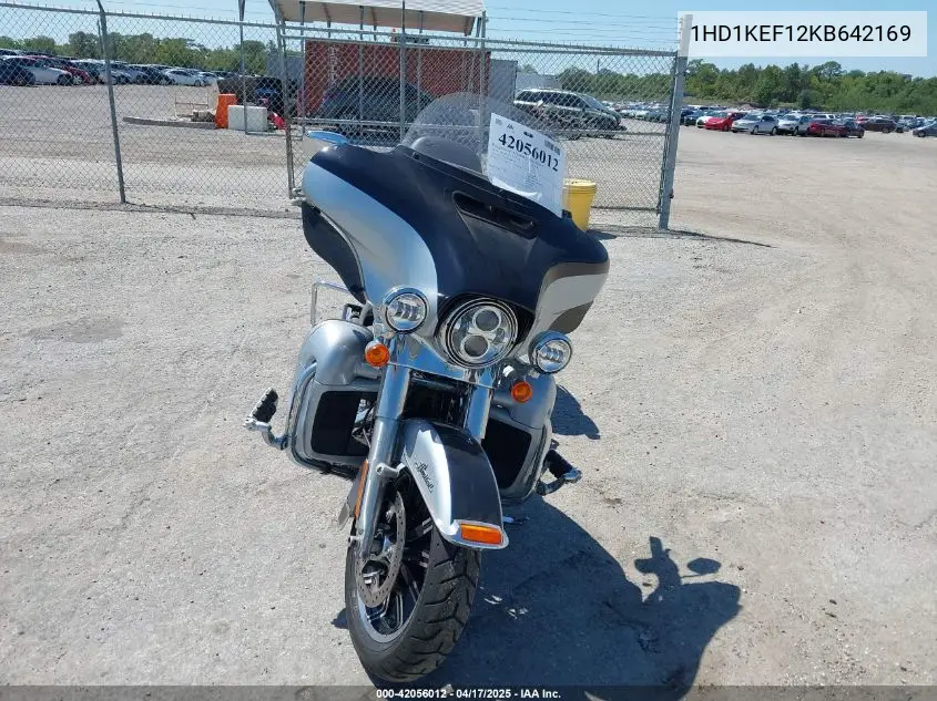 2019 Harley-Davidson Flhtk VIN: 1HD1KEF12KB642169 Lot: 42056012