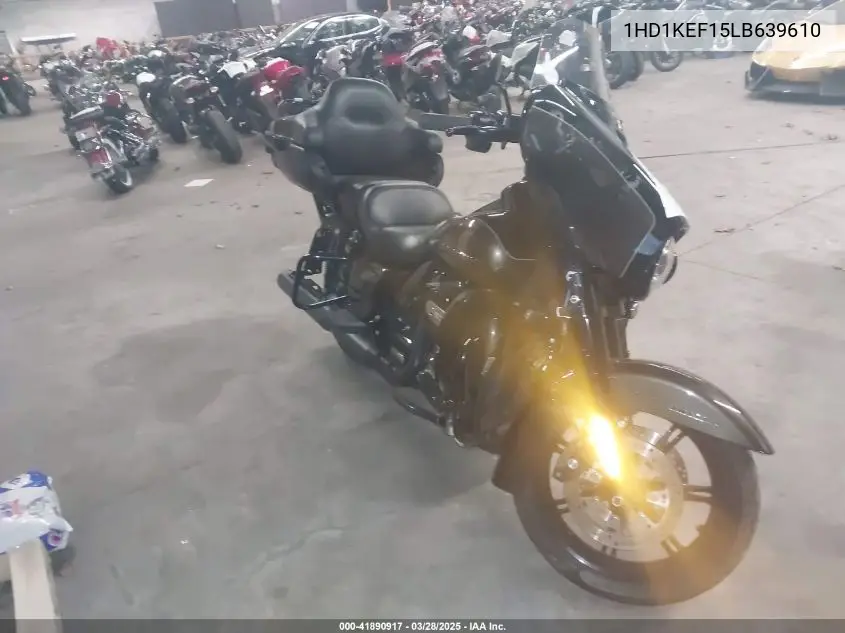 2020 Harley-Davidson Flhtk VIN: 1HD1KEF15LB639610 Lot: 41890917