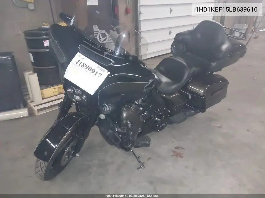 2020 Harley-Davidson Flhtk VIN: 1HD1KEF15LB639610 Lot: 41890917
