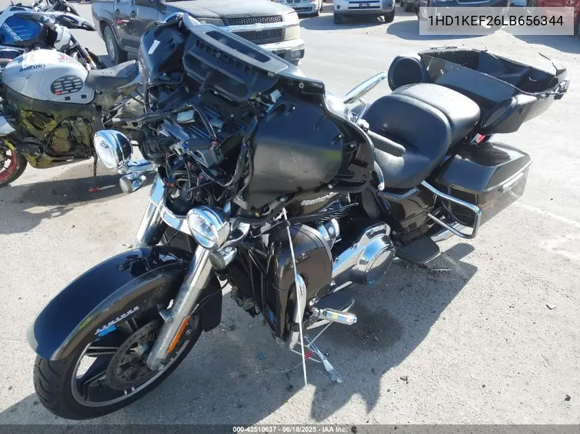 2020 Harley-Davidson Flhtk VIN: 1HD1KEF26LB656344 Lot: 42510637