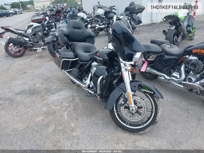 2020 Harley-Davidson Flhtk VIN: 1HD1KEF16LB633993 Lot: 42560207