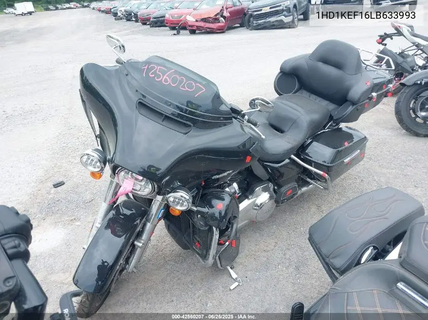 2020 Harley-Davidson Flhtk VIN: 1HD1KEF16LB633993 Lot: 42560207
