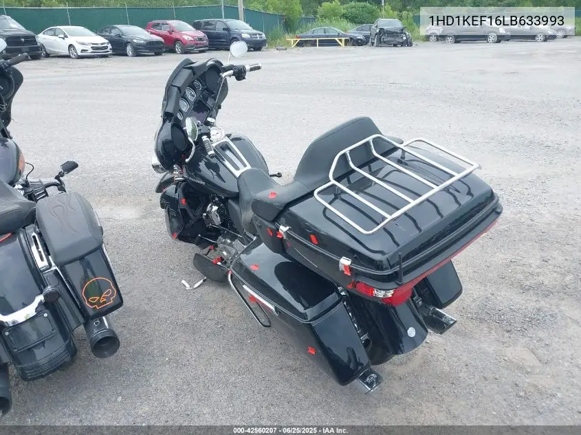 2020 Harley-Davidson Flhtk VIN: 1HD1KEF16LB633993 Lot: 42560207