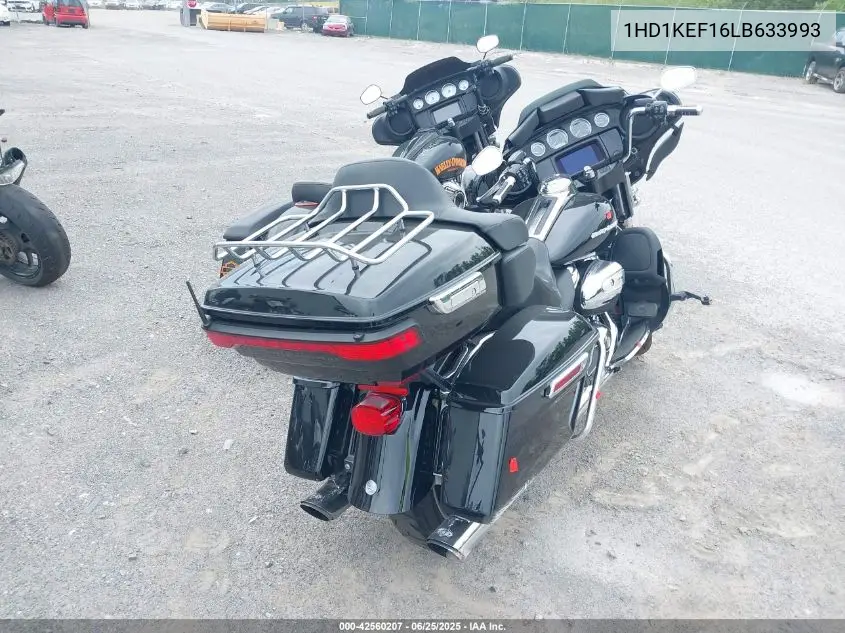 2020 Harley-Davidson Flhtk VIN: 1HD1KEF16LB633993 Lot: 42560207