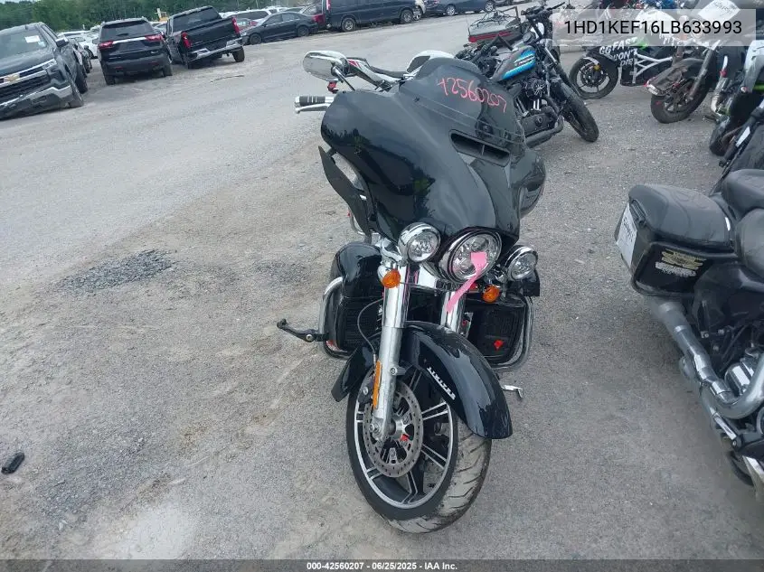 2020 Harley-Davidson Flhtk VIN: 1HD1KEF16LB633993 Lot: 42560207