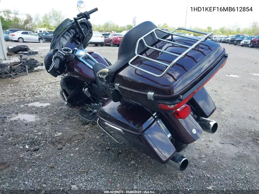 2021 Harley-Davidson Flhtk VIN: 1HD1KEF16MB612854 Lot: 42199273