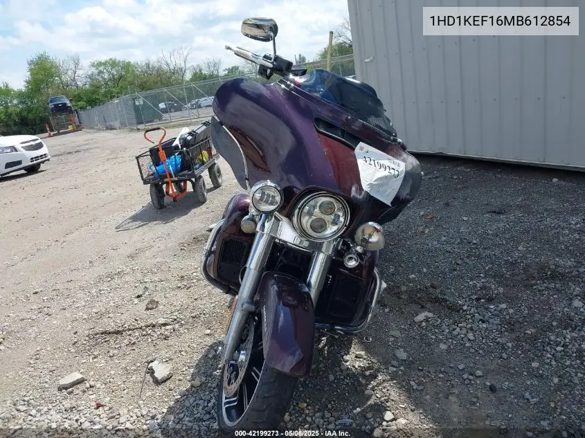2021 Harley-Davidson Flhtk VIN: 1HD1KEF16MB612854 Lot: 42199273
