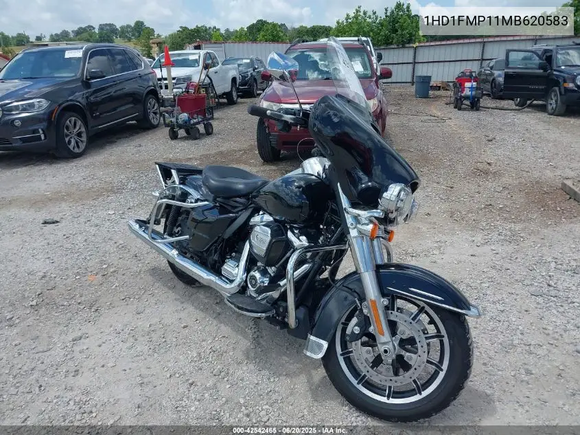 2021 Harley-Davidson Flhtp VIN: 1HD1FMP11MB620583 Lot: 42542465