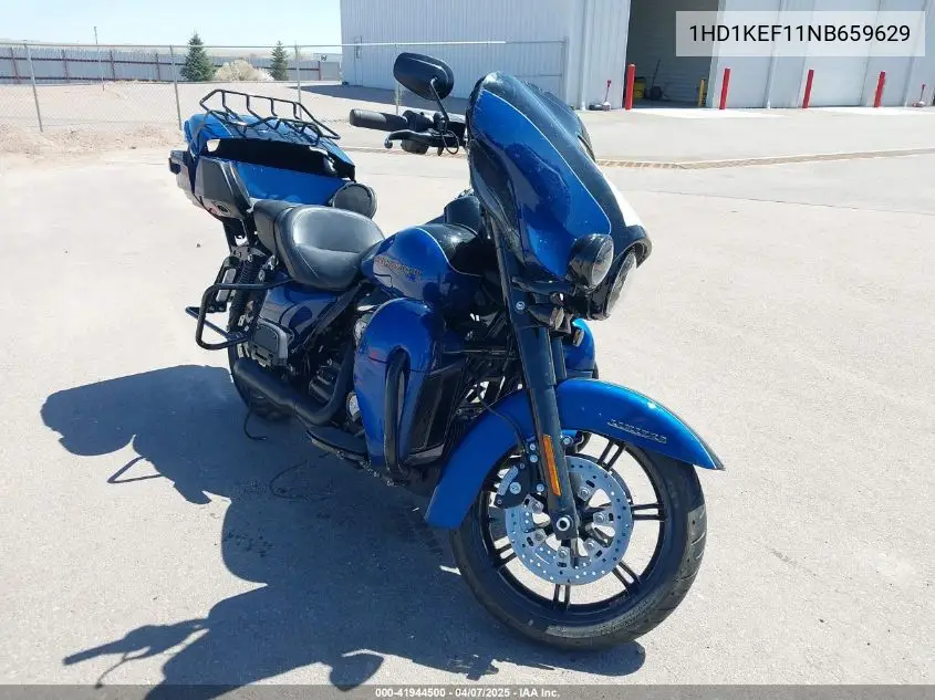 2022 Harley-Davidson Flhtk VIN: 1HD1KEF11NB659629 Lot: 41944500