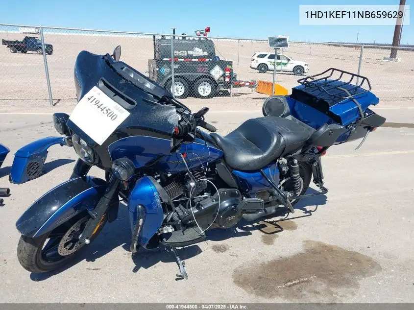 2022 Harley-Davidson Flhtk VIN: 1HD1KEF11NB659629 Lot: 41944500