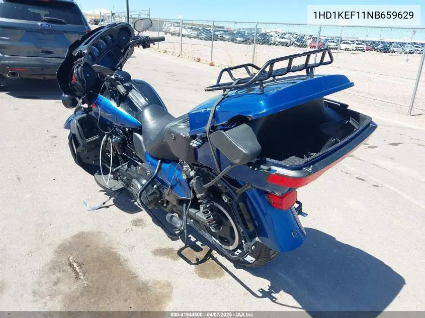 2022 Harley-Davidson Flhtk VIN: 1HD1KEF11NB659629 Lot: 41944500