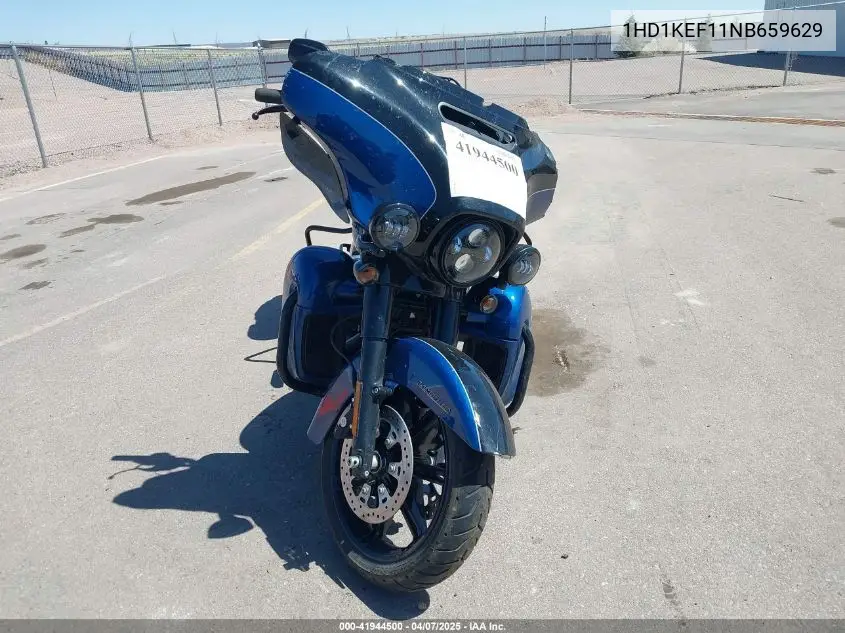 2022 Harley-Davidson Flhtk VIN: 1HD1KEF11NB659629 Lot: 41944500
