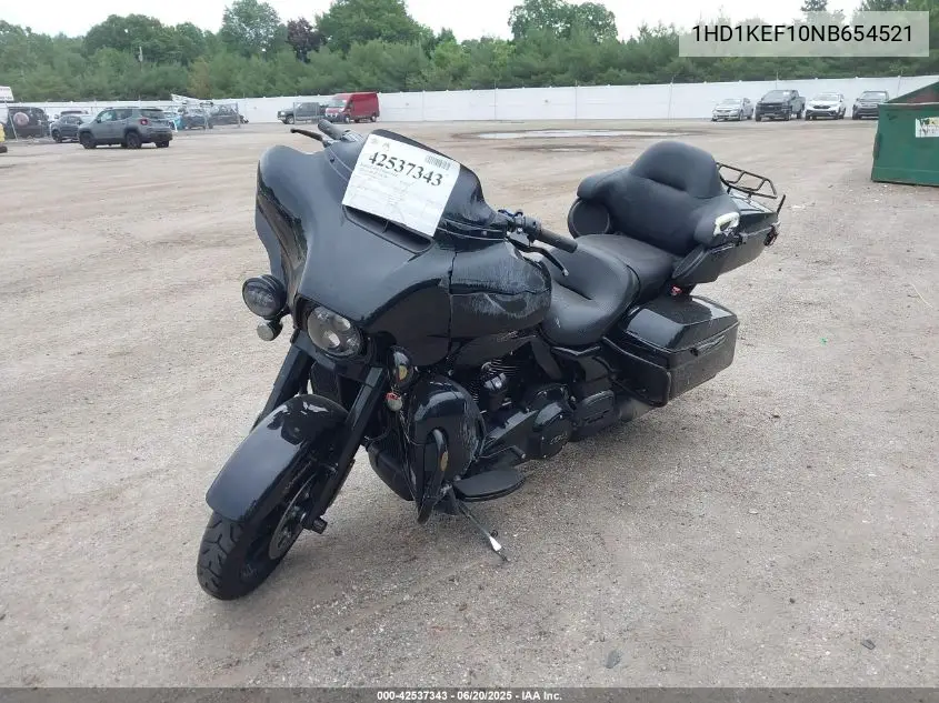 2022 Harley-Davidson Flhtk VIN: 1HD1KEF10NB654521 Lot: 42537343
