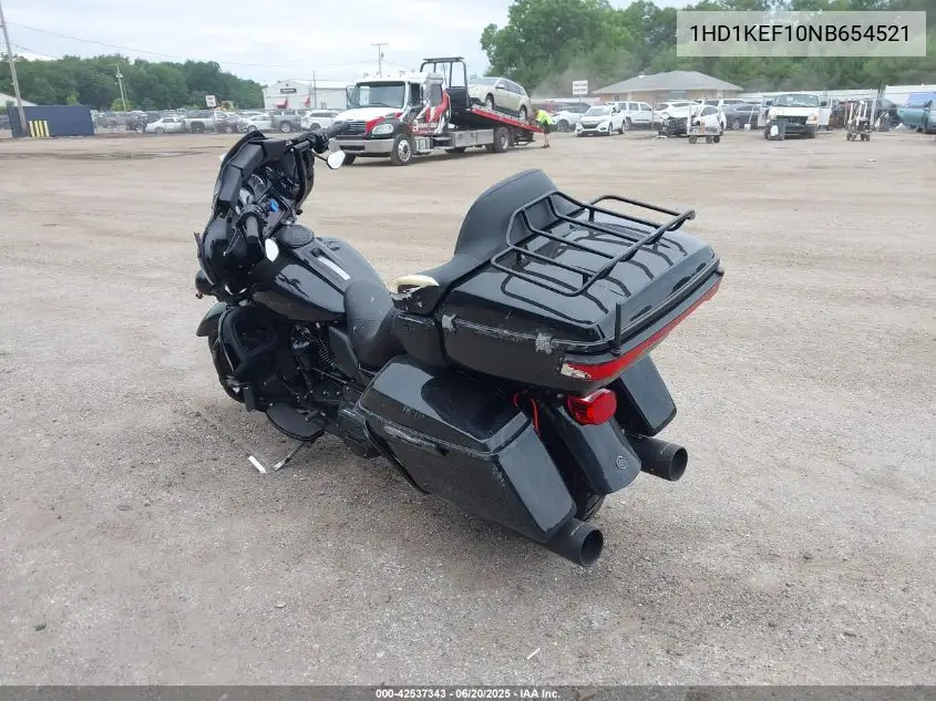 2022 Harley-Davidson Flhtk VIN: 1HD1KEF10NB654521 Lot: 42537343