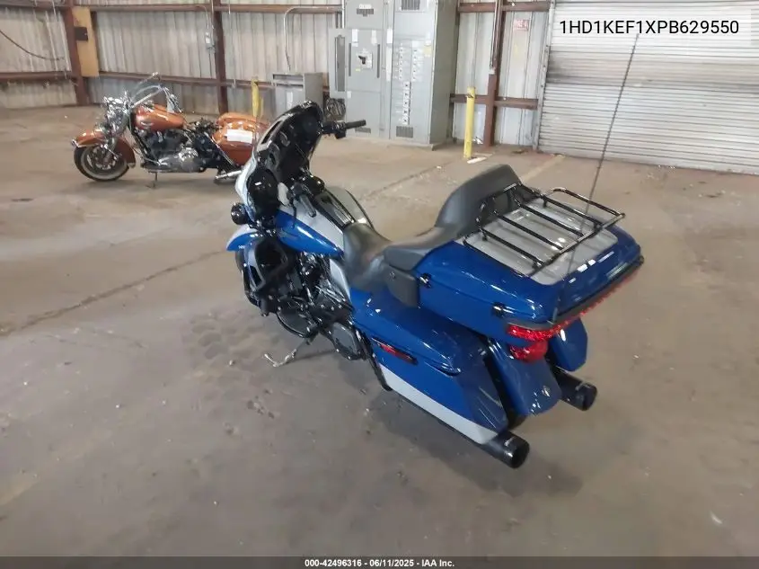 2023 Harley-Davidson Flhtk VIN: 1HD1KEF1XPB629550 Lot: 42496316