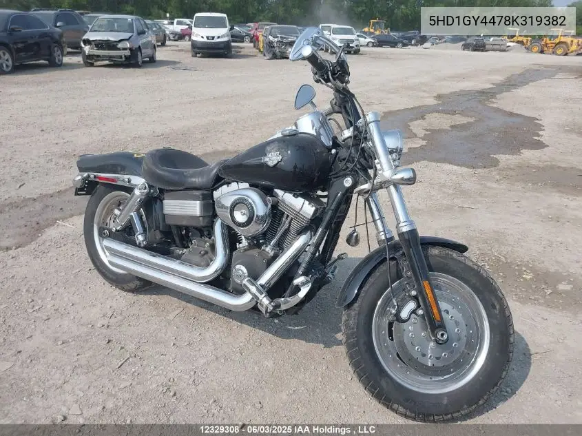 2008 Harley-Davidson Fxdf VIN: 5HD1GY4478K319382 Lot: 12329308