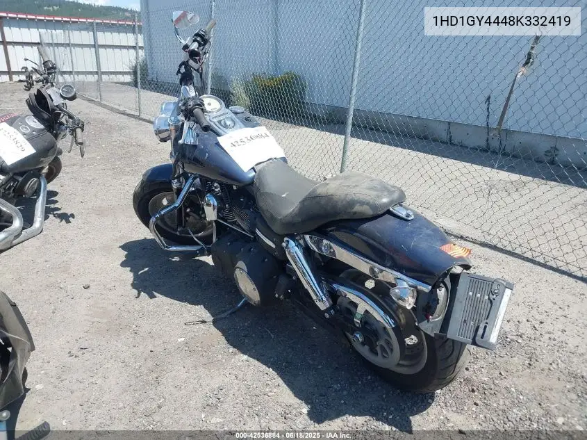2008 Harley-Davidson Fxdf VIN: 1HD1GY4448K332419 Lot: 42536884