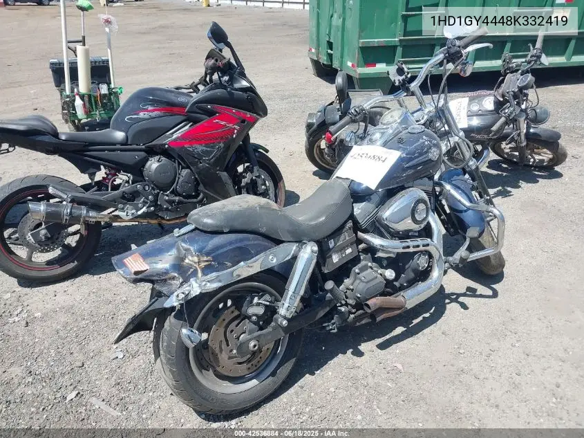 2008 Harley-Davidson Fxdf VIN: 1HD1GY4448K332419 Lot: 42536884
