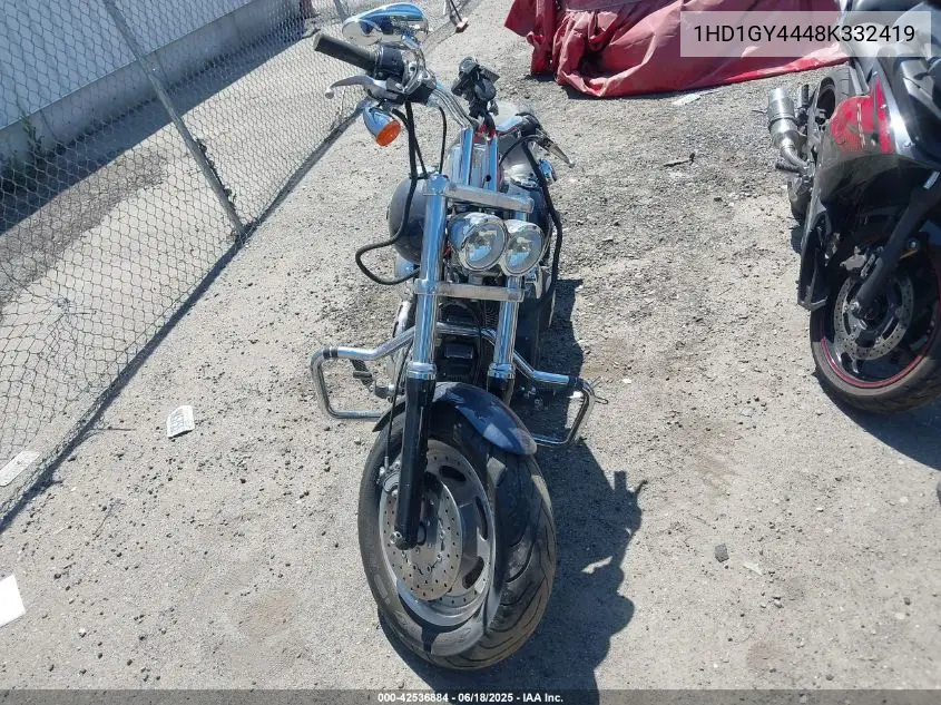 2008 Harley-Davidson Fxdf VIN: 1HD1GY4448K332419 Lot: 42536884