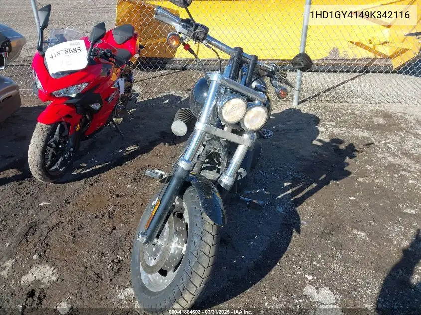 2009 Harley-Davidson Fxdf VIN: 1HD1GY4149K342116 Lot: 41884603