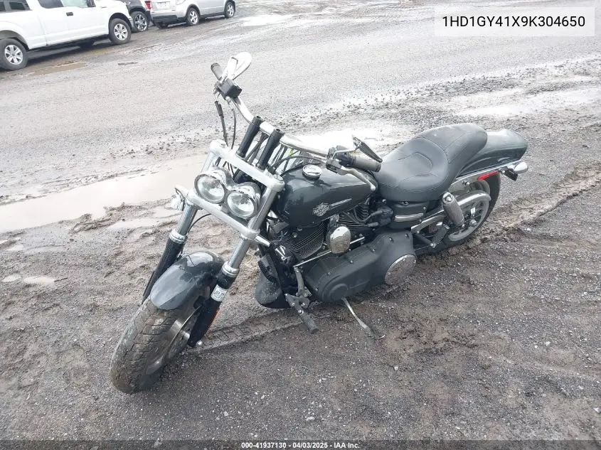 2009 Harley-Davidson Fxdf VIN: 1HD1GY41X9K304650 Lot: 41937130