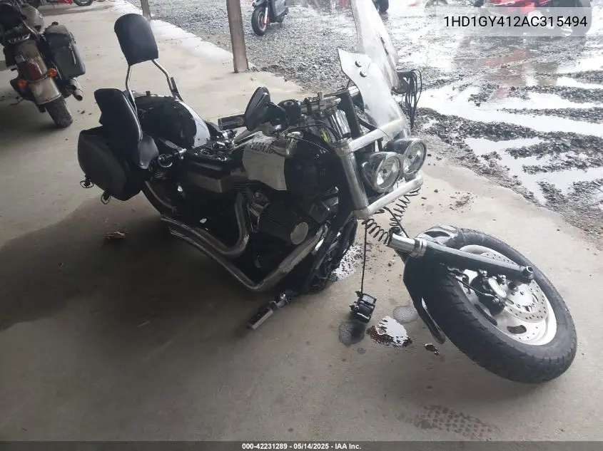 1hd1gy412ac315494 1HD1GY412AC315494 2010 Harley-Davidson Fxdf