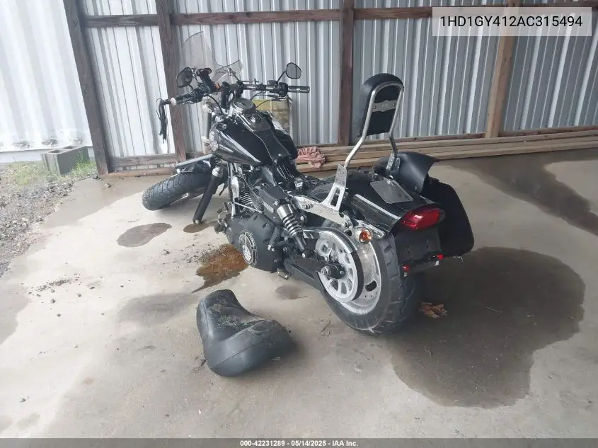 1hd1gy412ac315494 1HD1GY412AC315494 2010 Harley-Davidson Fxdf
