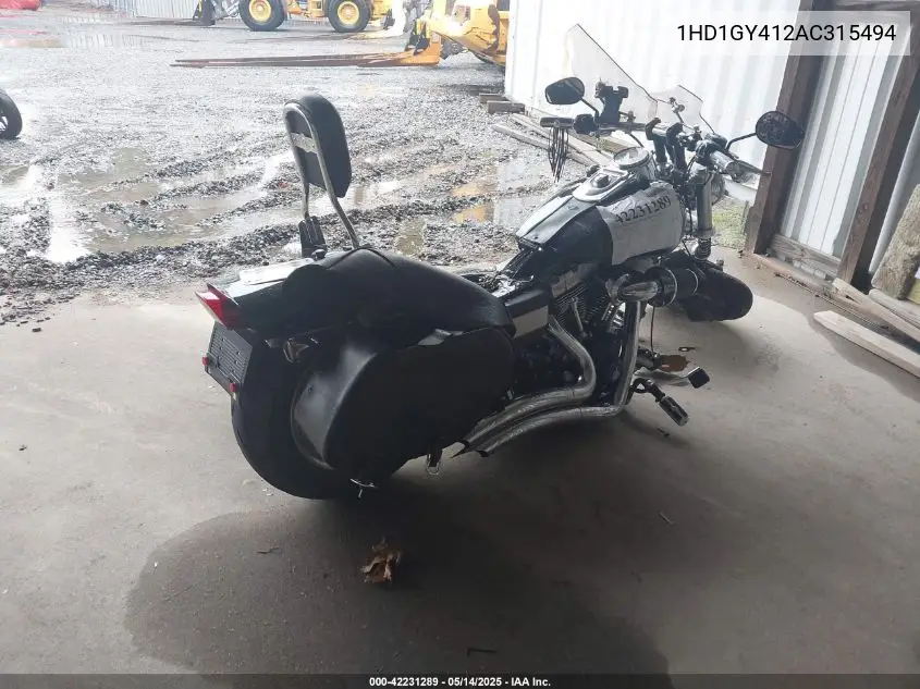 1hd1gy412ac315494 1HD1GY412AC315494 2010 Harley-Davidson Fxdf