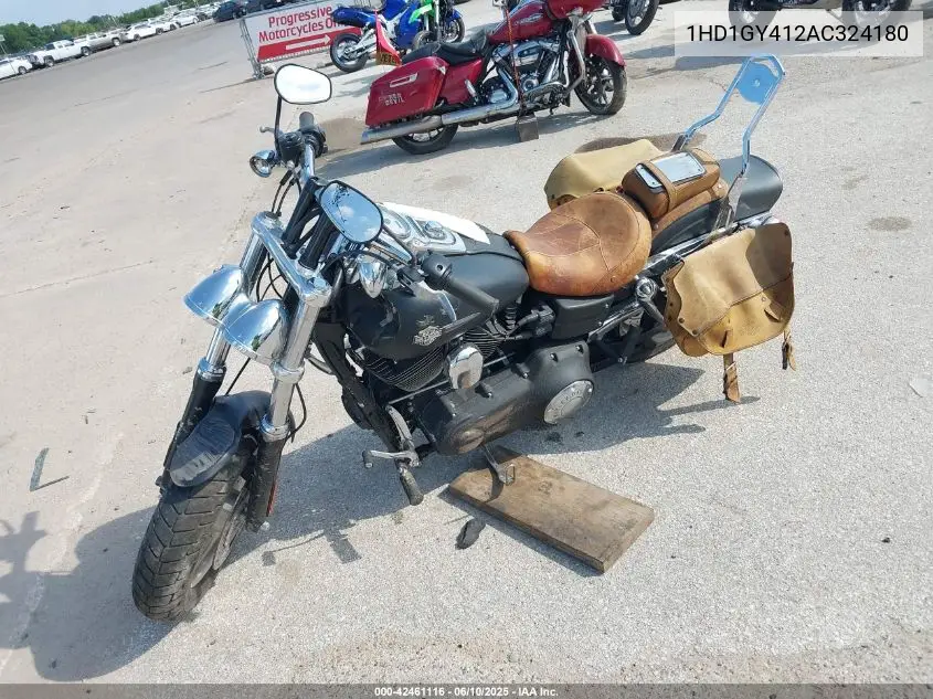2010 Harley-Davidson Fxdf VIN: 1HD1GY412AC324180 Lot: 42461116