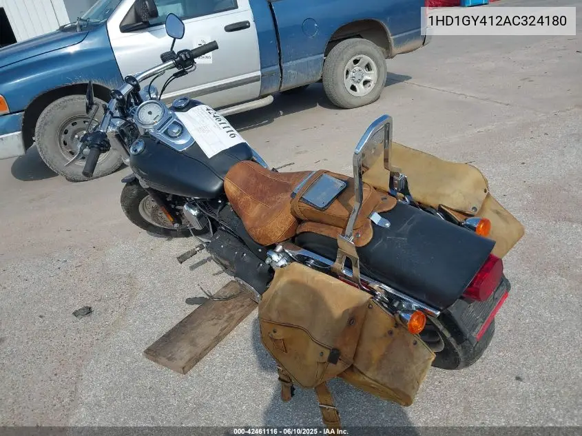 2010 Harley-Davidson Fxdf VIN: 1HD1GY412AC324180 Lot: 42461116