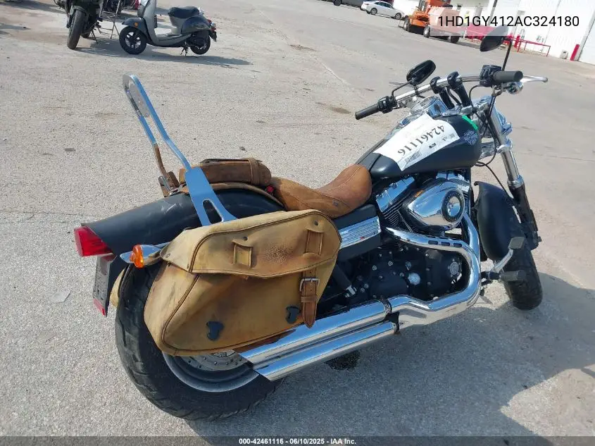 2010 Harley-Davidson Fxdf VIN: 1HD1GY412AC324180 Lot: 42461116