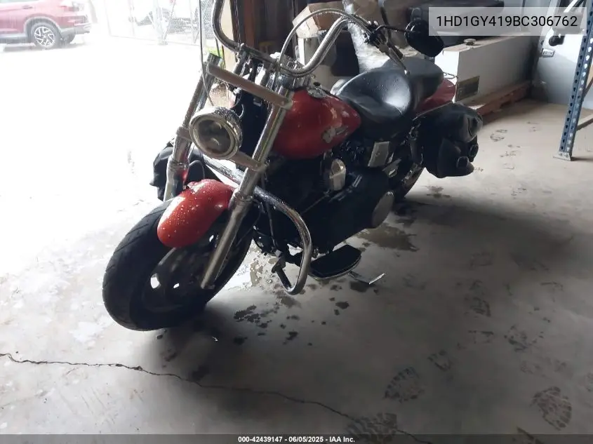 2011 Harley-Davidson Fxdf VIN: 1HD1GY419BC306762 Lot: 42439147